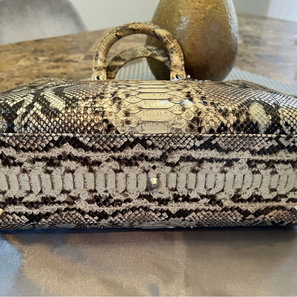 Large Python Lady Dior bag - Picture 5 of 14